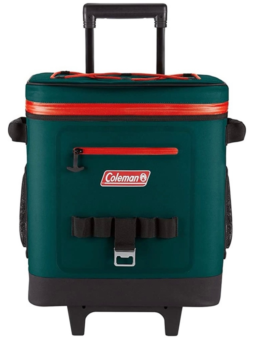 Coleman Rolling Cooler Soft Cooler w/ Wheels & Handle Blue Gray NEW